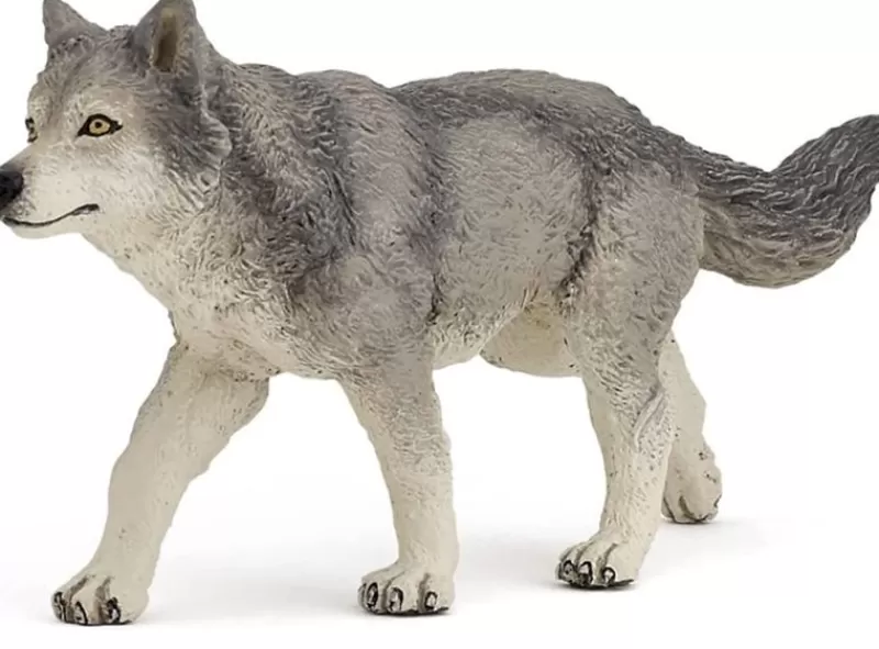 Papo Figura Lobo Gris - ^ Animales Salvajes