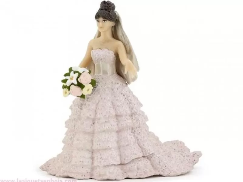 Papo Figura Novia De Encaje Rosa - ^ Cuentos Y Leyendas