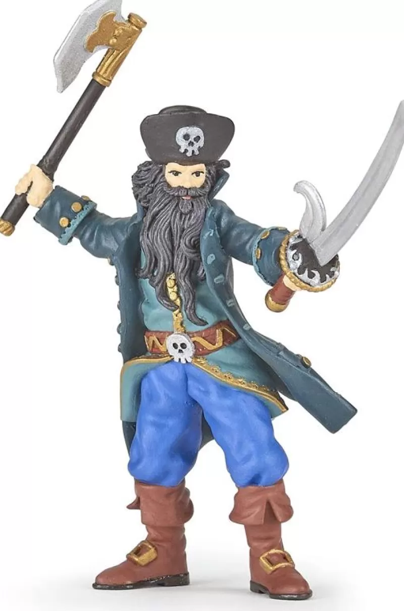 Papo Figura Pirata De Barbanegra - ^ Piratas Y Corsarios