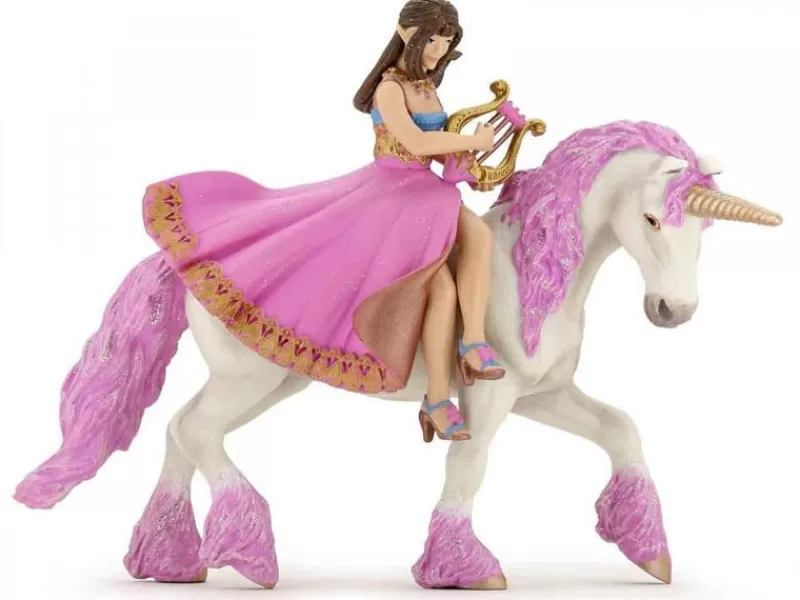 Papo Figura Princesa Con Lira En Su Caballo. - ^ Cuentos Y Leyendas