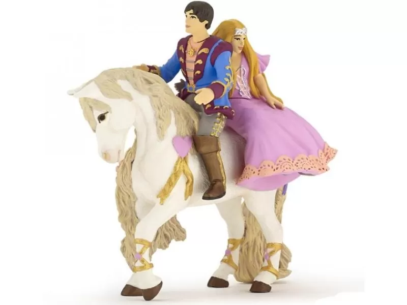 Papo Figura Principe Y Princesa A Caballo - ^ Cuentos Y Leyendas