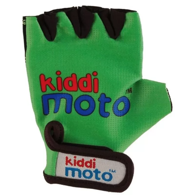 Kiddimoto Gants Neon Green Medium - ^ Cascos Y Guantes