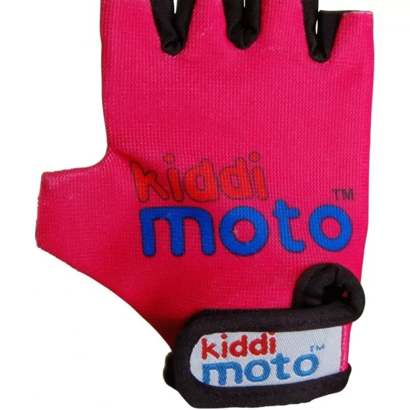 Kiddimoto Gants Neon Pink Medium - ^ Cascos Y Guantes