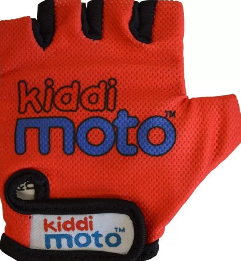 Kiddimoto Gants Red Small - ^ Cascos Y Guantes