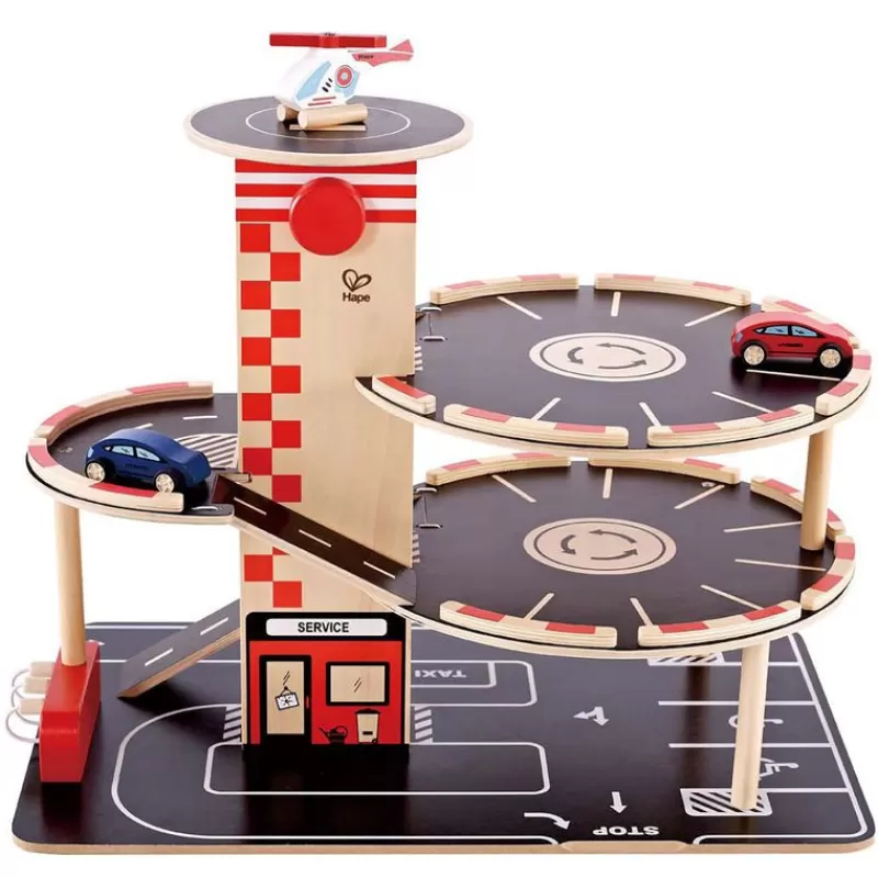 Hape Toys Garaje De Varios Niveles - ^ Circuitos Routiers, Garajes, Estaciones-Servicios...