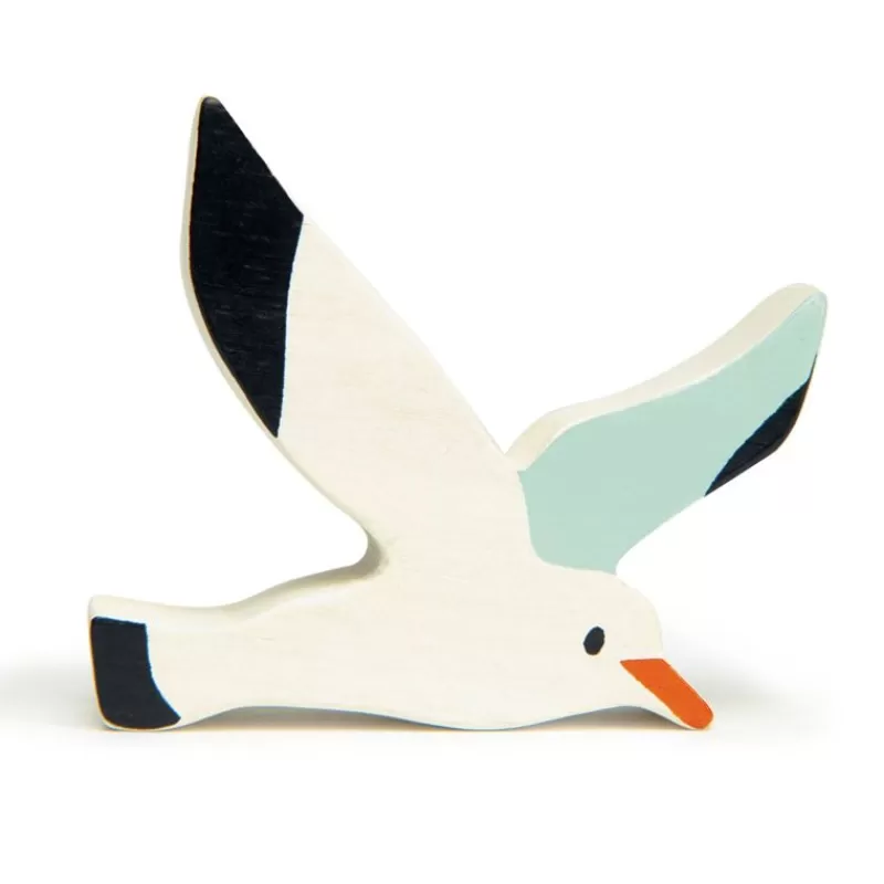 Tender Leaf Toys Gaviota De Madera - ^ Animales Marinos