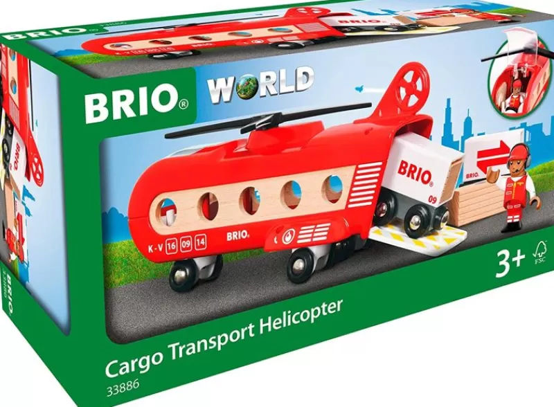 Brio Helicoptero De Carga - ^ Locomotoras, Vagones Y Trenes Brio