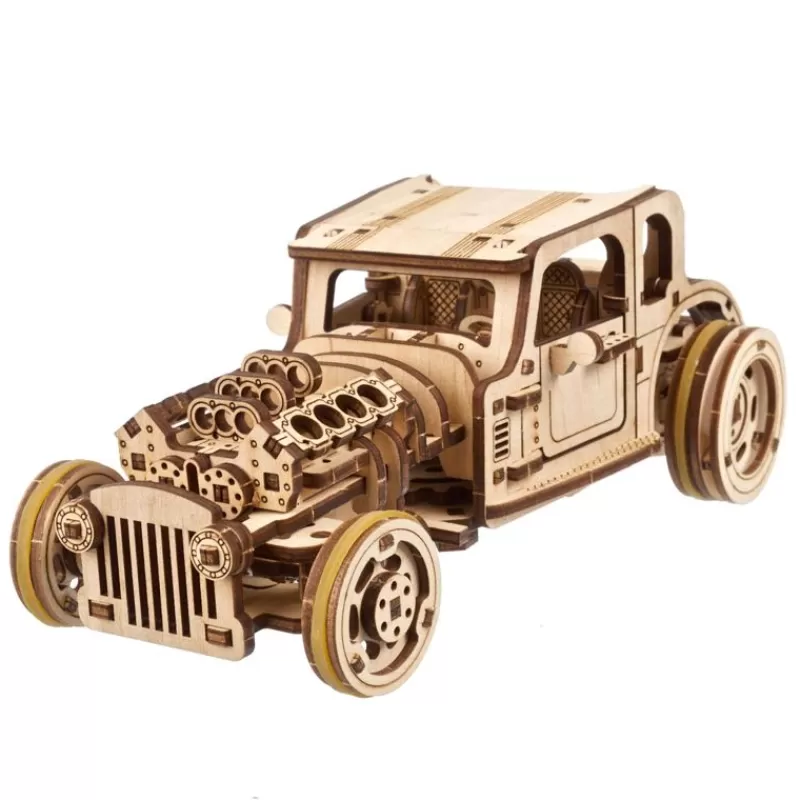 Ugears Hot Rod El Raton Furioso Modelo Mecanico - ^ Descubrimiento De La Ciencia