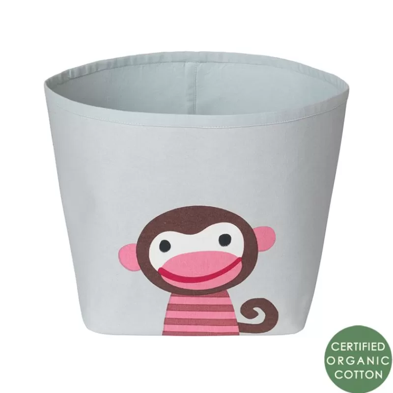 Franck & Fischer Ida Toy Basket Monkey Clear - ^ Cajas De Juguetes Y Muebles De Almacenamiento