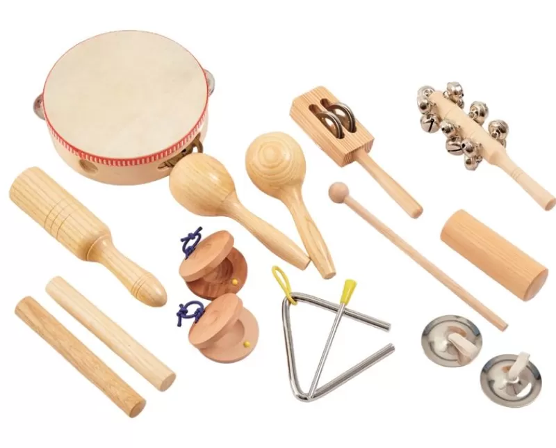 TickiT Juego De 10 Instrumentos De Percusion - ^ Instrumentos Músicales