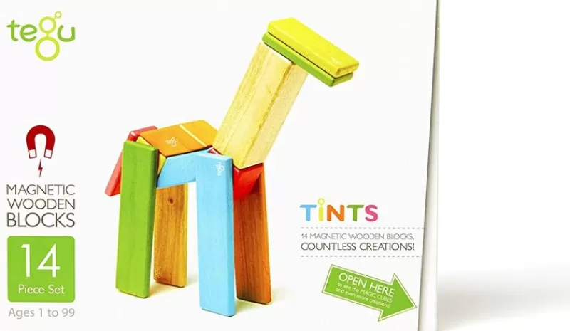 Tegu Juego De 14 Piezas De Tinturas - ^ Imanes, Libros Magnéticos Y Juegos Magnéticos