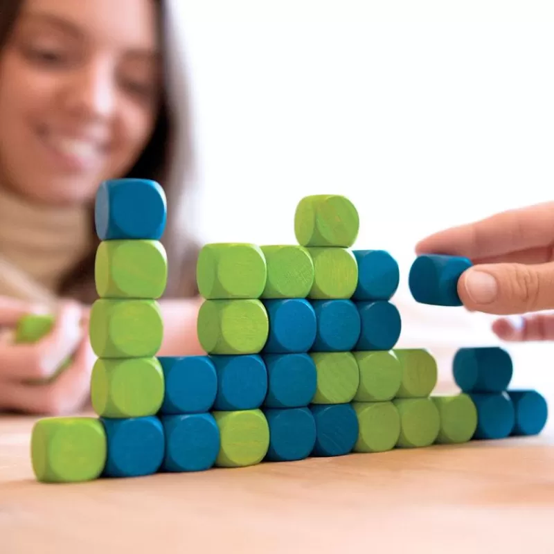 Milaniwood Juego De Estrategia Connecting Cubes - ^ Juegos De Puzzle, Estrategia Y Logica