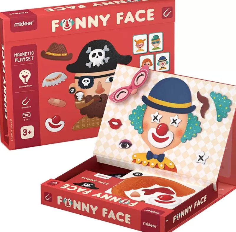 Mideer Juego Magnetico Funny Face - ^ Imanes, Libros Magnéticos Y Juegos Magnéticos