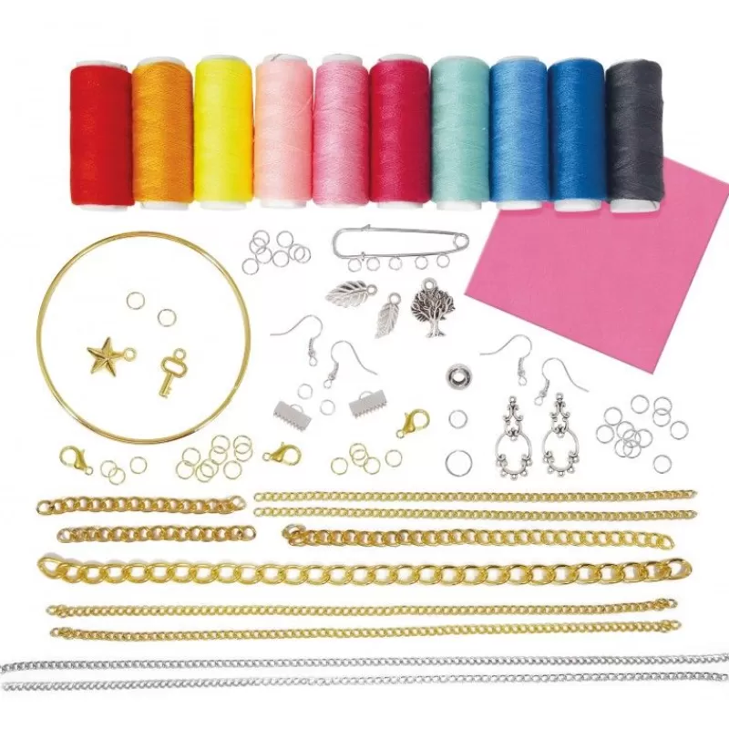 Buki France Kit Creativo - Joyas Con Pompones - ^ Actividades Creativas De Ocio