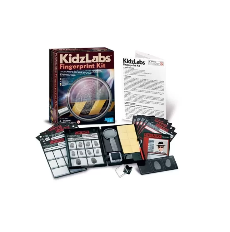 4M Kit De Huellas Dactilares - ^ Descubrimiento De La Ciencia