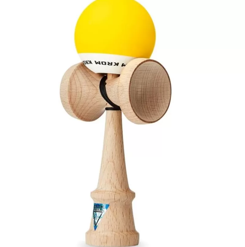 KROM Kendama Pop Amarillo - ^ Diabolos Y Malabares