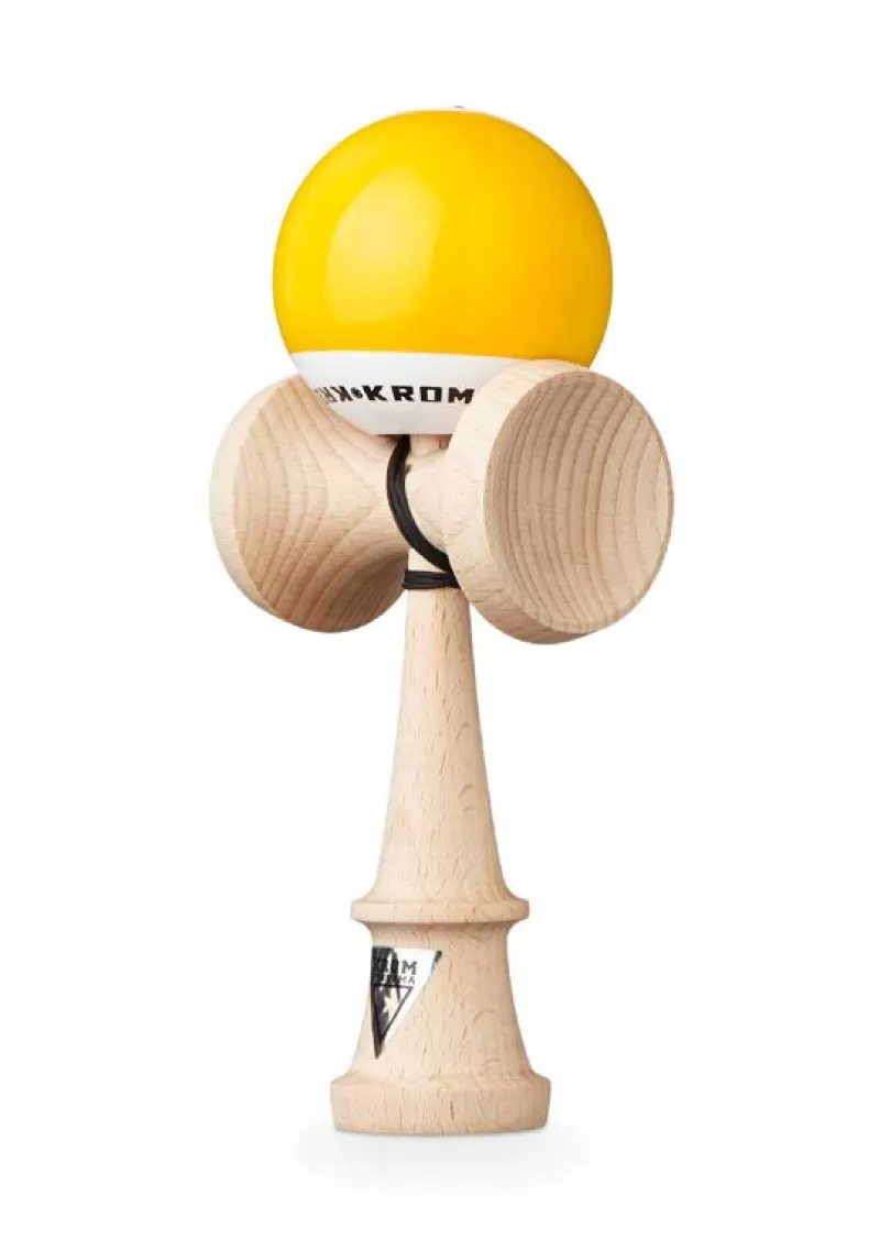 KROM Kendama Pop Lol Amarillo - ^ Diabolos Y Malabares