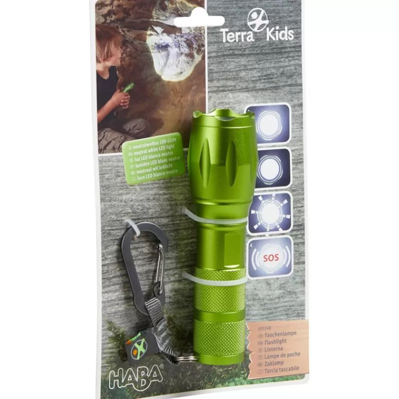 Haba Lampe De Poche Terra Kids - ^ Juegos De Exterior Y Herramientas De Jardín