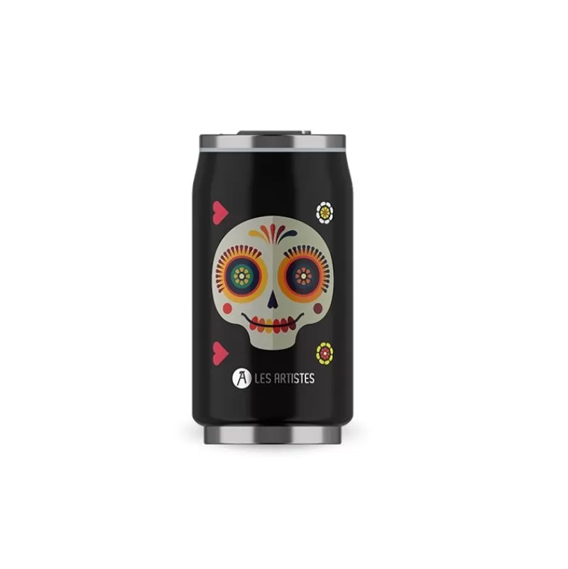 Les Artistes Paris Lata Isotermica Sugar Skull 280Ml - ^ Botellas Y Bolsas Isotérmicas