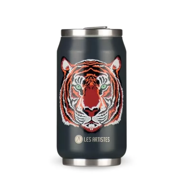 Les Artistes Paris Lata Isotermica Tigre 280Ml - ^ Botellas Y Bolsas Isotérmicas