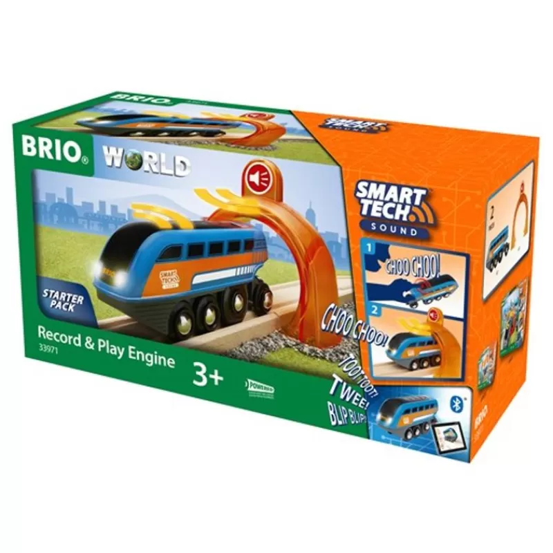 Brio Locomotora Con Grabadora De Voz - ^ Locomotoras, Vagones Y Trenes Brio