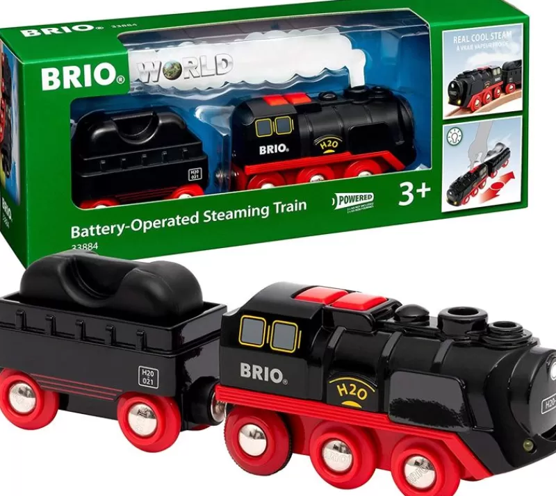 Brio Locomotora De Vapor A Bateria - ^ Locomotoras, Vagones Y Trenes Brio