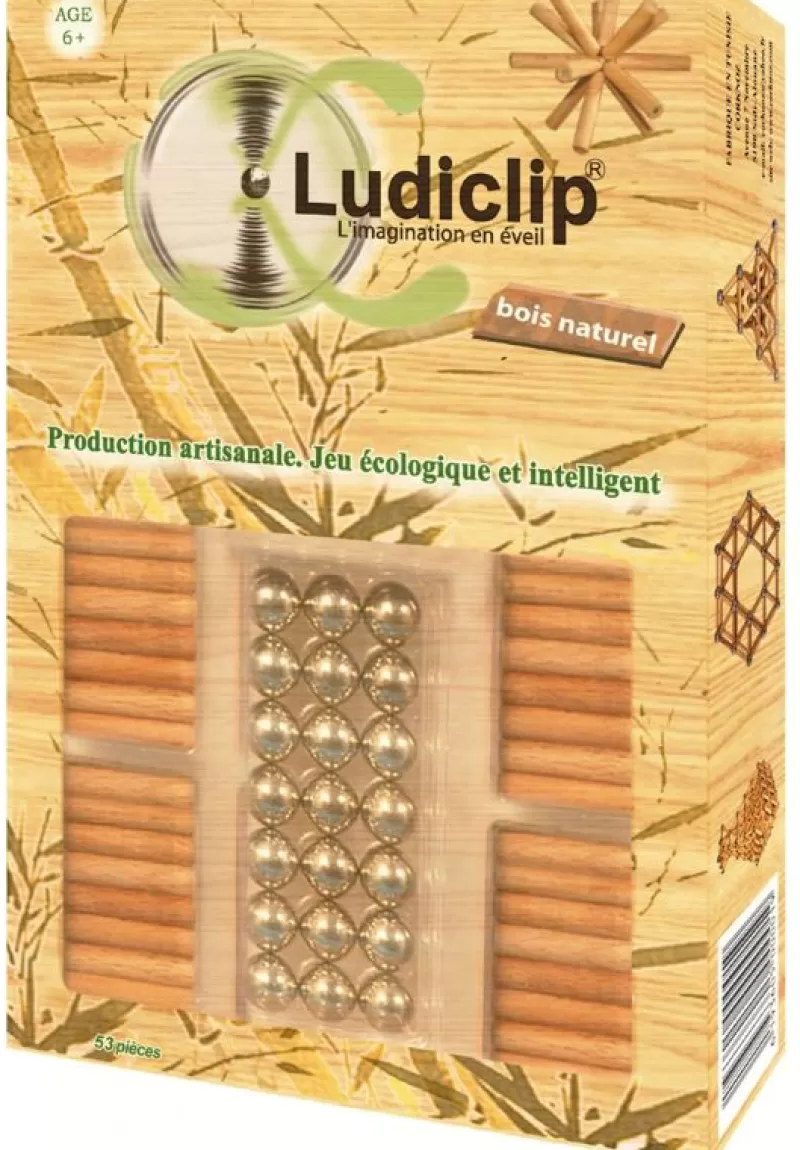 Corknoz Ludiclip Magnetico De Madera Natural - ^ Otros Juegos De Construcción