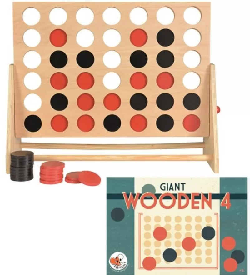 Egmont Toys Madera 4 Gigante - ^ Juegos De Puzzle, Estrategia Y Logica