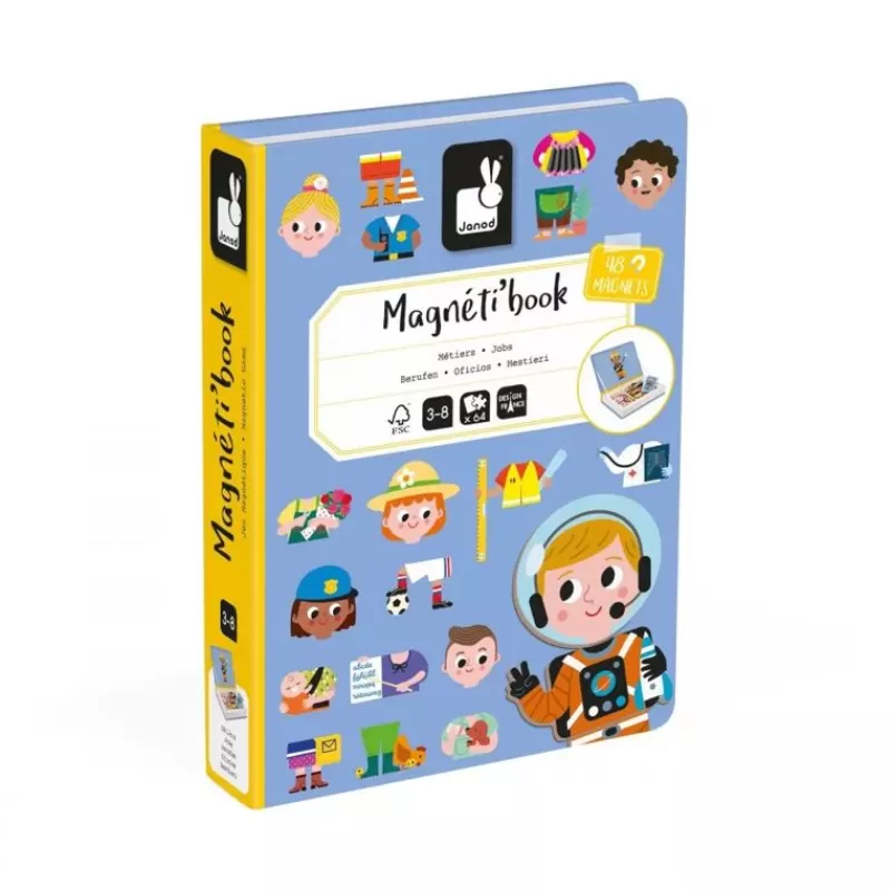 Janod Magnetibook Oficios - ^ Imanes, Libros Magnéticos Y Juegos Magnéticos