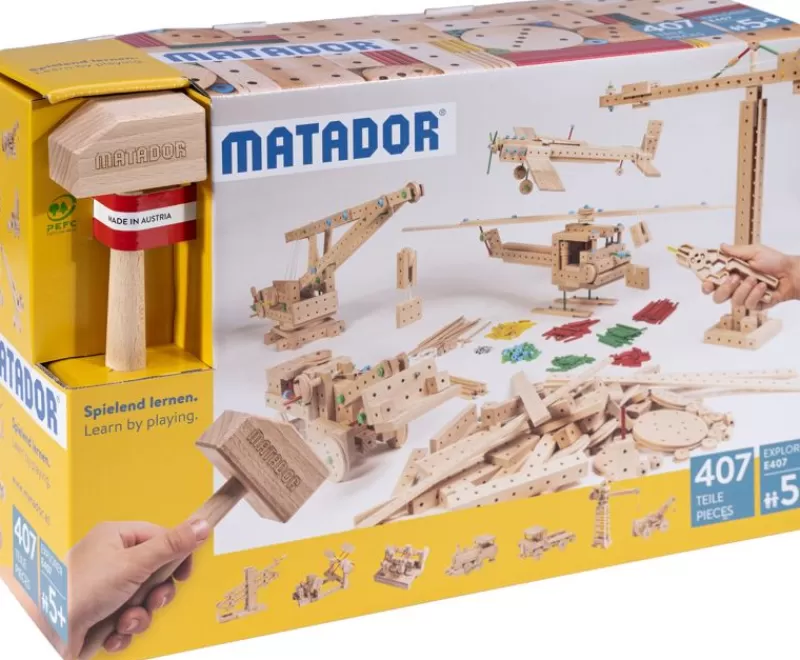 Matador Explorer 407 Piezas - ^ Otros Juegos De Construcción