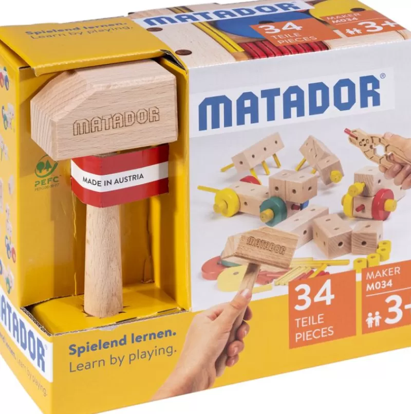 Matador Maker 34 Piezas - ^ Otros Juegos De Construcción