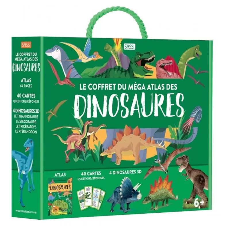 Sassi Junior Mega Atlas De Dinosaurios - ^ Libros