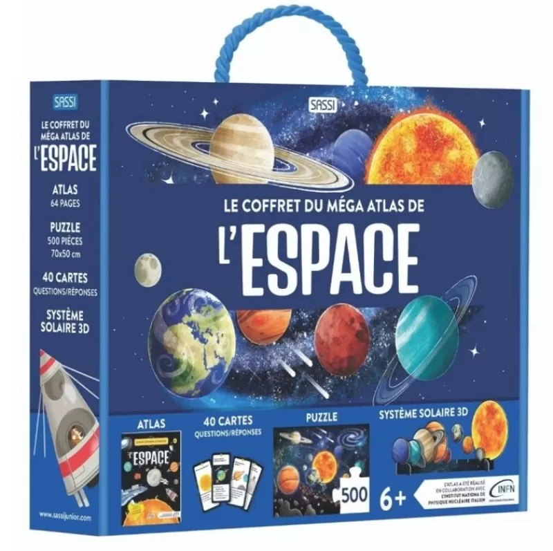 Sassi Junior Mega Atlas Espacial - ^ Libros