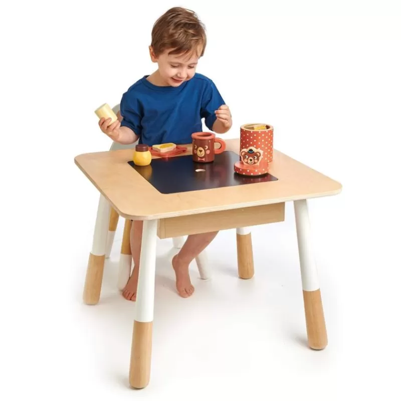 Tender Leaf Toys Mesa De Madera Para Niños Bosque - ^ Escritorios, Mesas Y Sillas