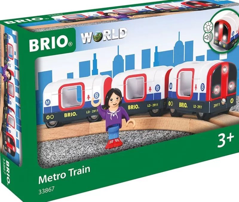 Brio Metro - Luz Y Sonido - ^ Locomotoras, Vagones Y Trenes Brio