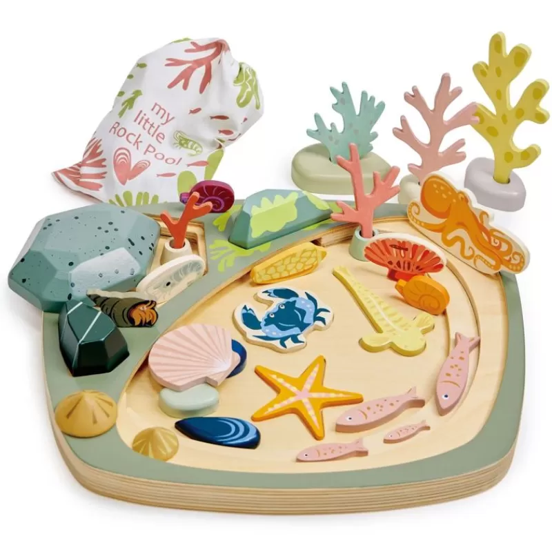 Tender Leaf Toys Mi Pequena Piscina De Rocas - ^ Juegos Montessori