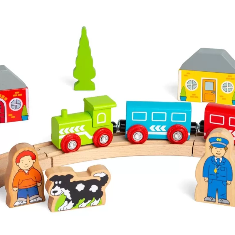 Bigjigs Toys Mi Primer Juego De Trenes - ^ Rutas Del Tren Brio