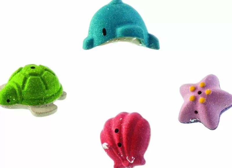 Plan Toys Mis Animales Marinos Para El Baño - ^ Juguetes Para El Baño