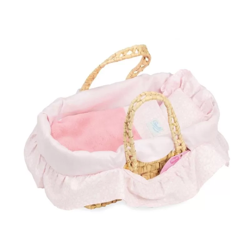 Petitcollin Moises De 28 Cm Con Relleno Rosa - ^ Cunas, Sillas De Paseo, Cochecitos...