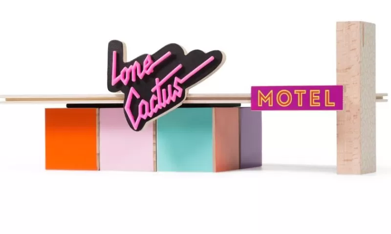 Candylab Toys Motel Lone Cactus - ^ Circuitos Routiers, Garajes, Estaciones-Servicios...