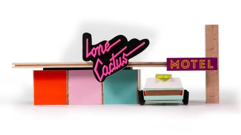 Candylab Toys Motel Lone Cactus - ^ Circuitos Routiers, Garajes, Estaciones-Servicios...