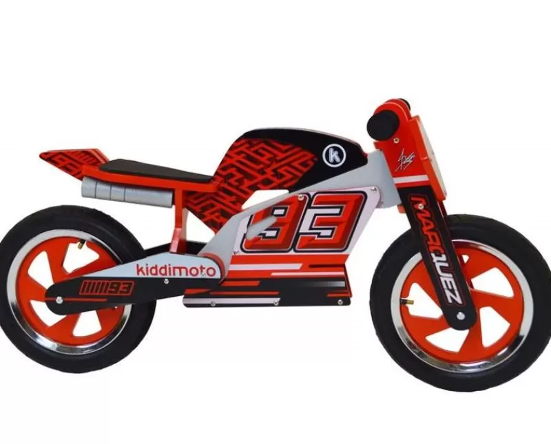 Kiddimoto Motocicleta De Marc Marquez - ^ Draisiennes Y Bicicletas De Madera