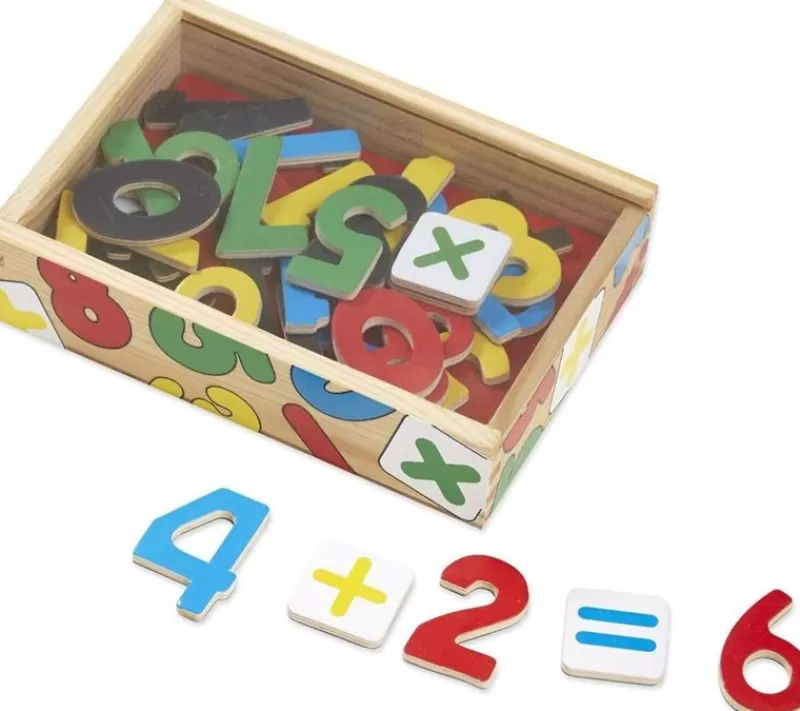 Melissa & Doug Numeros De Imanes 37 Piezas - ^ Imanes, Libros Magnéticos Y Juegos Magnéticos