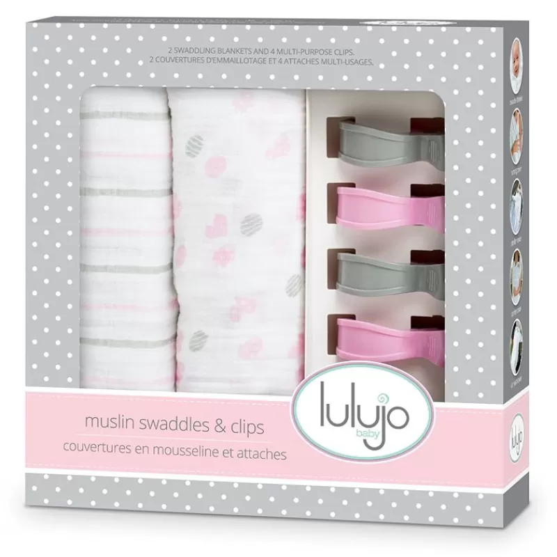 Lulujo Pack De 2 Pañales Maxi + Clips - ^ Mantas Y Pañales