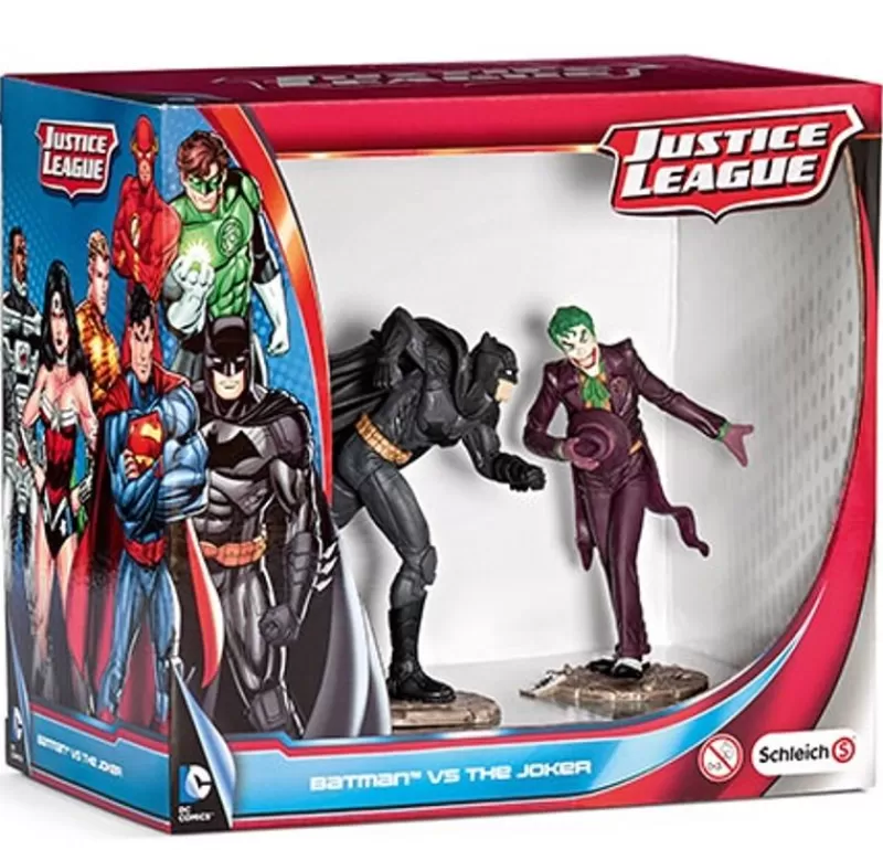 Schleich Pack De Escenarios Batman Vs Le Joker - ^ Héroes De Cómic Y Dibujos Animados