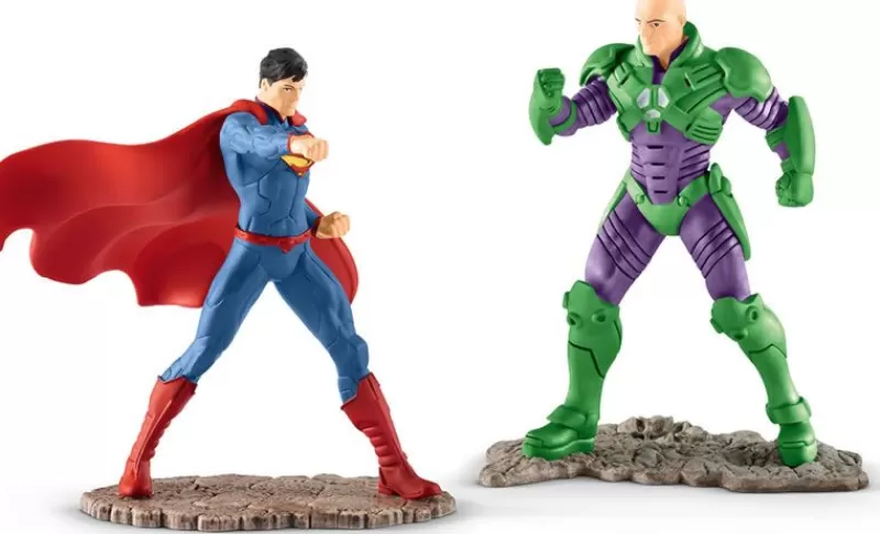 Schleich Pack De Escenarios Superman Vs Lex Luthor - ^ Héroes De Cómic Y Dibujos Animados