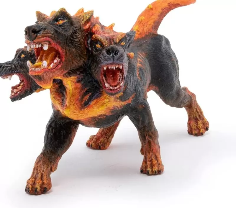 Papo Fuego Negro Cerberus^ Mundo De Fantasía