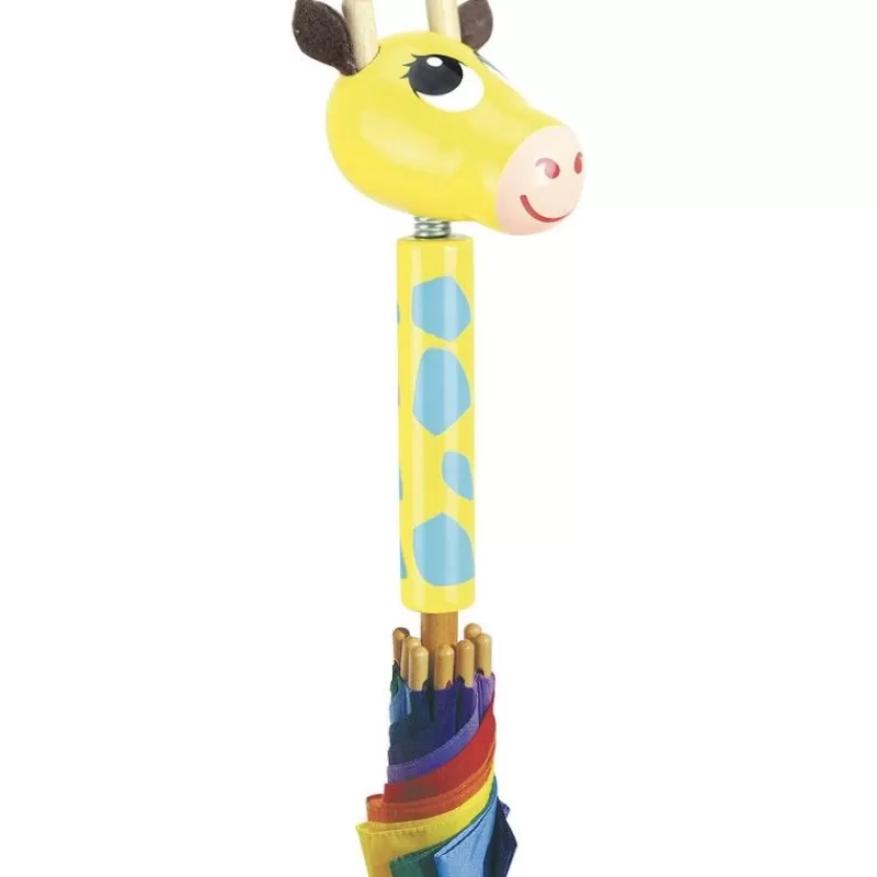 Vilac Parapluie Flip Flap La Girafe - ^ Paraguas