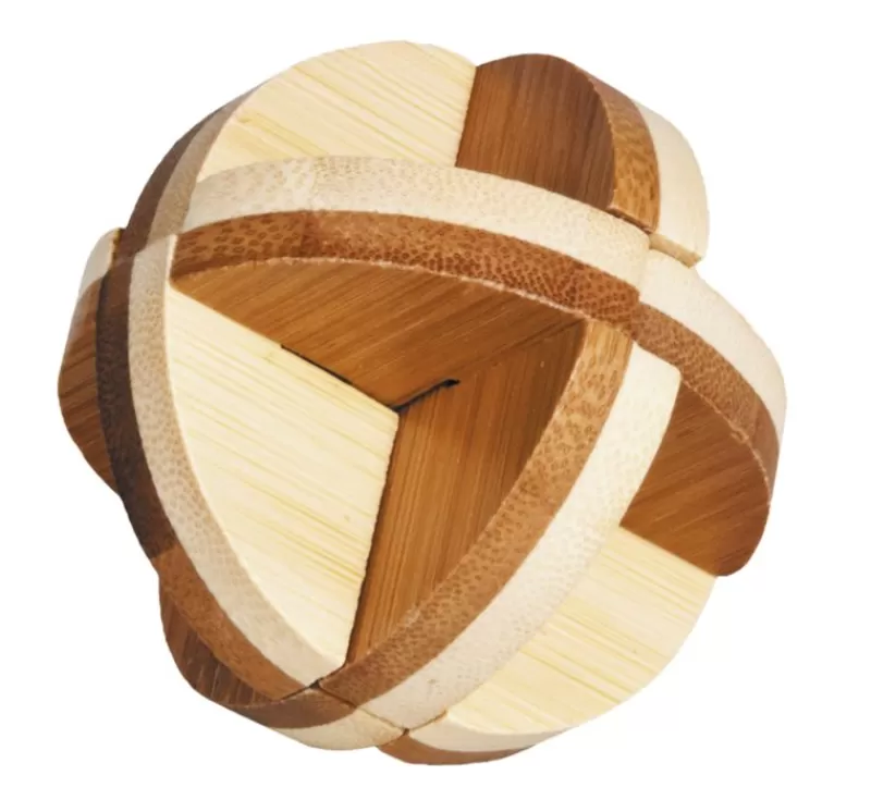 Fridolin Pelota De Bambu 3 Discos - ^ Puzzles Y Rompecabezas