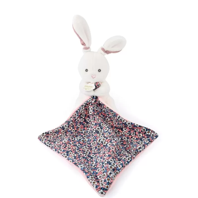 Doudou et Compagnie Peluche De Conejo Con Panuelo Rosa - ^ Doudous